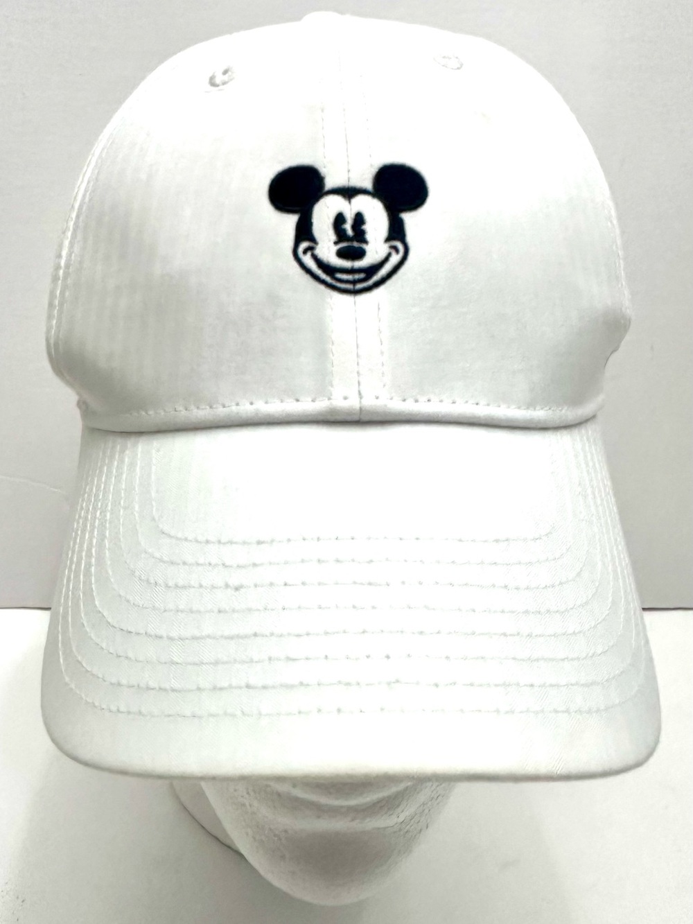 Nike White Baseball Cap with Black Embroidered Character